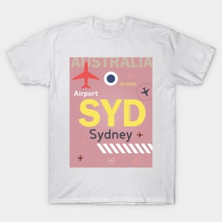 SYD SYDNEY airport code T-Shirt